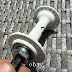NOS Suzue Sealed Bearing Hubs Old School BMX White OG 80's Genuine