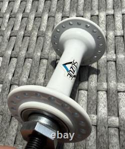 NOS Suzue Sealed Bearing Hubs Old School BMX White OG 80's Genuine