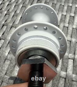 NOS Suzue Sealed Bearing Hubs Old School BMX White OG 80's Genuine