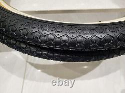 NOS Tioga Comp ST Tyres In Black 20x2.125 Old School BMX