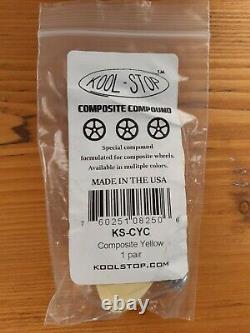 New Skyway Tuff 2 Wheels 5 Spoke Metal Flange & Kool Stop Pads Old School Bmx