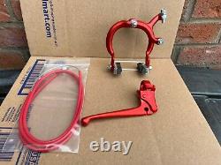 Nos Old School Bmx Rear Red1020 Brake Redline Mx2 Mongoose Motomag Dia Compe