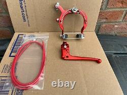 Nos Old School Bmx Rear Red1020 Brake Redline Mx2 Mongoose Motomag Dia Compe