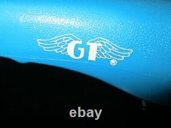 Nos old school Bmx GT wing logo seat Blue nos
