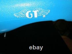 Nos old school Bmx GT wing logo seat Blue nos