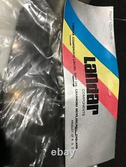 Nos old school bmx original 80's landar pro size flo panel race plate haro