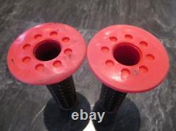 OAKLEY B-1B BMX GRIPS OLD SCHOOL BMX OAKLEY B-1B COPY BMX GRIPS RED ORIGINAL 80s