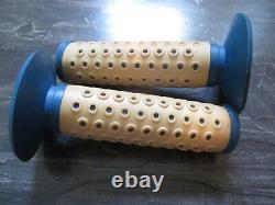 OAKLEY B-1B BMX GRIPS OLD SCHOOL BMX OAKLEY COPY BMX GRIPS BLUE ORIGINAL 80s