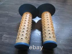 OAKLEY B-1B BMX GRIPS OLD SCHOOL BMX OAKLEY COPY BMX GRIPS BLUE ORIGINAL 80s