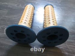 OAKLEY B-1B BMX GRIPS OLD SCHOOL BMX OAKLEY COPY BMX GRIPS BLUE ORIGINAL 80s