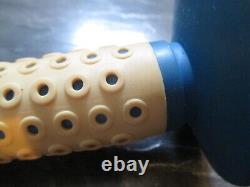 OAKLEY B-1B BMX GRIPS OLD SCHOOL BMX OAKLEY COPY BMX GRIPS BLUE ORIGINAL 80s