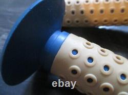 OAKLEY B-1B BMX GRIPS OLD SCHOOL BMX OAKLEY COPY BMX GRIPS BLUE ORIGINAL 80s