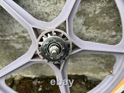 OGK Lavender BMX Mag Wheel Vintage Old School BMX with Tyres