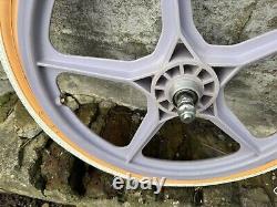 OGK Lavender BMX Mag Wheel Vintage Old School BMX with Tyres