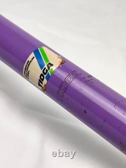 OG TIOGA Layback Seatpost, Original Purple and Decal, Old School BMX