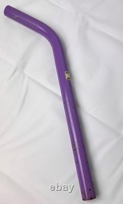 OG TIOGA Layback Seatpost, Original Purple and Decal, Old School BMX