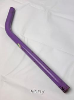 OG TIOGA Layback Seatpost, Original Purple and Decal, Old School BMX