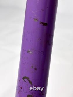 OG TIOGA Layback Seatpost, Original Purple and Decal, Old School BMX