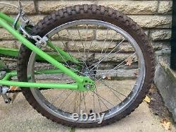 OLD SCHOOL BMX 1980s CLASSIC BMX BIKE TOTALLY ORIGINAL (COMPLETE) RARE GREEN MH