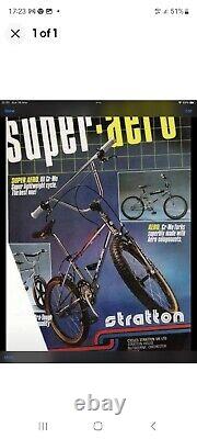 OLD SCHOOL BMX 1984 Stamp Oval Tubing POWER DISC Believed Stratton Super Aero