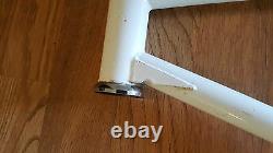 OLD SCHOOL BMX 80s WHITE NISHIKI REDLINE FRAME MICROLINE MX-III VINTAGE RARE HTF