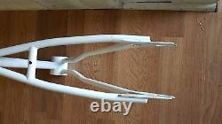 OLD SCHOOL BMX 80s WHITE NISHIKI REDLINE FRAME MICROLINE MX-III VINTAGE RARE HTF