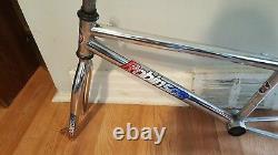 OLD SCHOOL BMX 90s ROBINSON FRAME FORK HEADSET MADE IN USA VINTAGE RARE