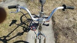 OLD SCHOOL BMX EARLY 80s SE RACING QUADANGLE JUNIOR CRUISER CHROME VINTAGE RARE