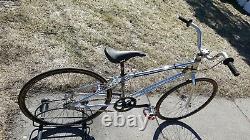 OLD SCHOOL BMX EARLY 80s SE RACING QUADANGLE JUNIOR CRUISER CHROME VINTAGE RARE