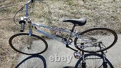 OLD SCHOOL BMX EARLY 80s SE RACING QUADANGLE JUNIOR CRUISER CHROME VINTAGE RARE