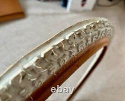 OLD SCHOOL BMX GT FREESTYLE TYRE, 20 x 1.75 WHITE, NOS 80s ITEM