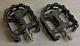 Old School Bmx Graphite 2000 Black 1/2 Pedals Old