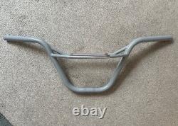 OLD SCHOOL BMX SKYWAY EZ2 BARS, GREY, PERFECT NOS 80s ITEM