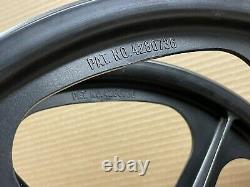 OLD SCHOOL VINTAGE BMX ORIGINAL ALLOY HUBBED SKYWAY TUFF WHEELS 2's BLACK