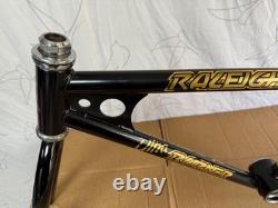 ORIGINAL 1980's 1983 RALEIGH ULTRA BURNER MK1 FRAME FORKS AND HEADSET OLD BMX