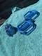 Original 1980's Old School Bmx Victor Platform Pedals & K. T. S Alloy Stemblue