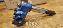 ORIGINAL 1980's SUNTOUR POWER STEM BLUE ANODISED RALEIGH BURNER OLD BMX