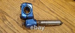 ORIGINAL 1980's SUNTOUR POWER STEM BLUE ANODISED RALEIGH BURNER OLD BMX