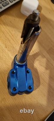 ORIGINAL 1980's SUNTOUR POWER STEM BLUE ANODISED RALEIGH BURNER OLD BMX