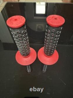 Oakley B1b 2010 Old School BMX Grips Black Over Red