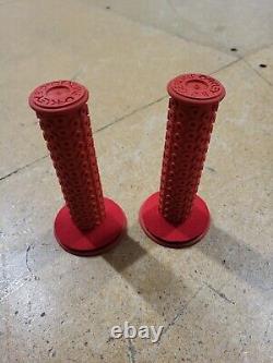 Oakley B2 Grips In Red Old School BMX