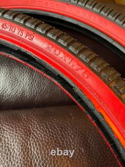 Odyssey Bermuda By Day Smith Mid School BMX Tyres Old Gt Race Freestyle S&m Tnt