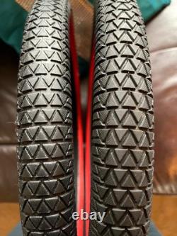 Odyssey Bermuda By Day Smith Mid School BMX Tyres Old Gt Race Freestyle S&m Tnt