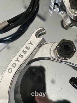 Odyssey Evo 2.5 BMX Polished Brakes Cables + Spares Old Mid New School BMX