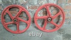 Ogk wheel set front and rear old school bmx haro gt torker Hutch #1