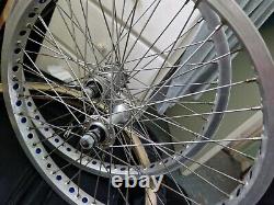 Old BMX Mongoose Pro Class Wheels SR Hubs Alloy Rims Alloy
