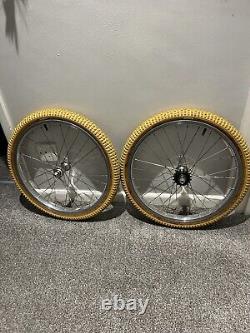 Old Bmx Wheels, Profile Hubs & Comp 2 Tyres