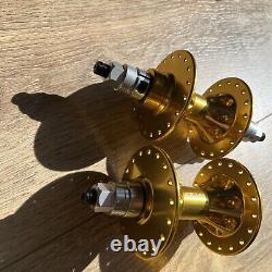 Old / Mid School BMX TNT Revolver Hubs Gold