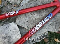 Old School 1994 Robinson SST BMX Frame, Red