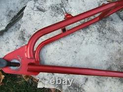 Old School 1994 Robinson SST BMX Frame, Red